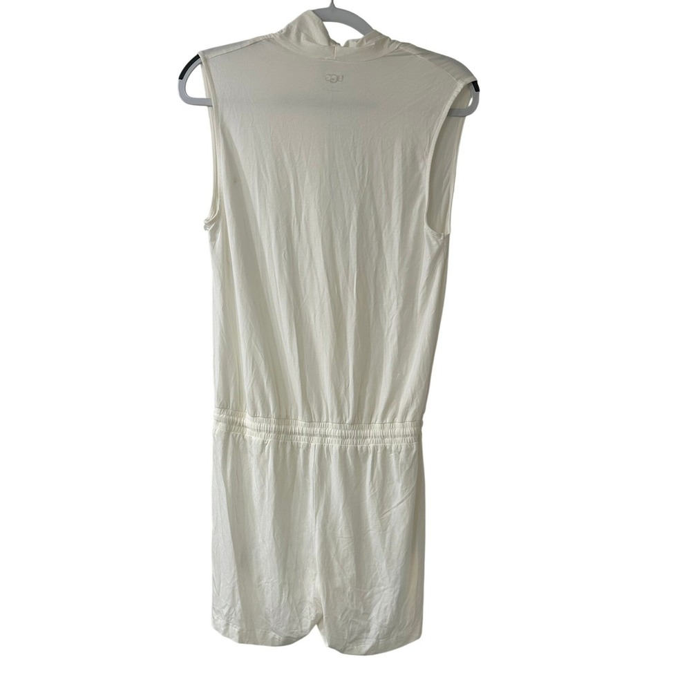 UGG Australia Womens Cream Sleeveless Wrap Romper UA5536W Off White Medium - Picture 3 of 5